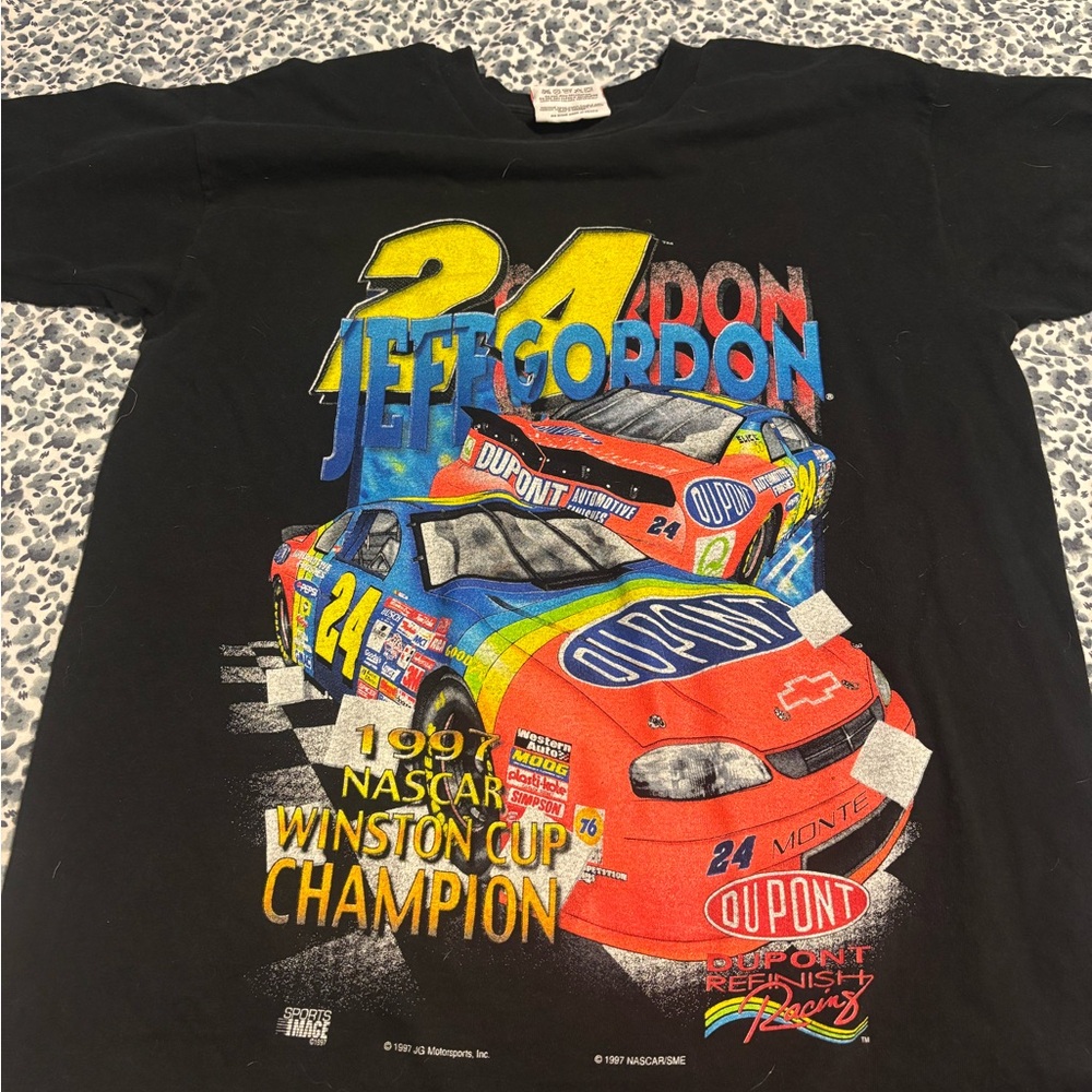 1997 Jeff Gordon NASCAR Champion Graphic T-Shirt